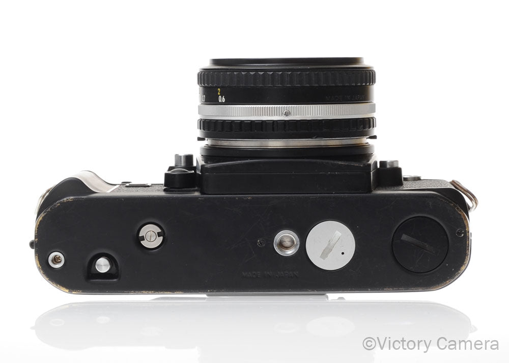 Nikon F3 HP F3HP 35mm Film Camera w/ Nikon 50mm f1.8 AI-s Lens [EXC] image 5