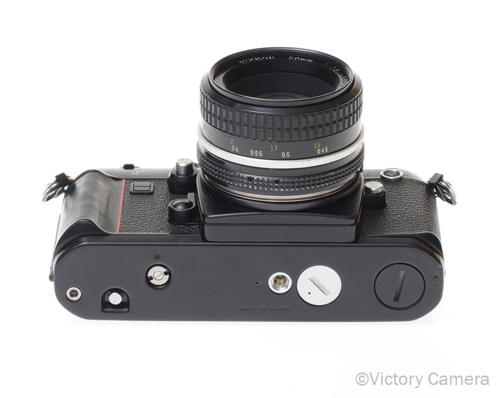 Nikon F3 HP F3HP 35mm Film Camera w/ Nikon 50mm f1.8 AI Lens [EXC+] - Victory Camera