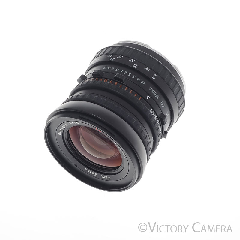 Hasselblad Zeiss Distagon 50mm f4 CFi FLE T* Wide Angle Prime Lens [MINT-] - Victory Camera