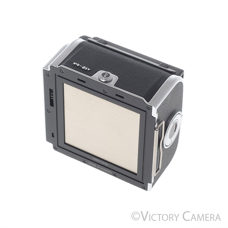 Hasselblad A12 "Star" Camera Chrome Film Back -Matching Serials- [EXC+] - Victory Camera