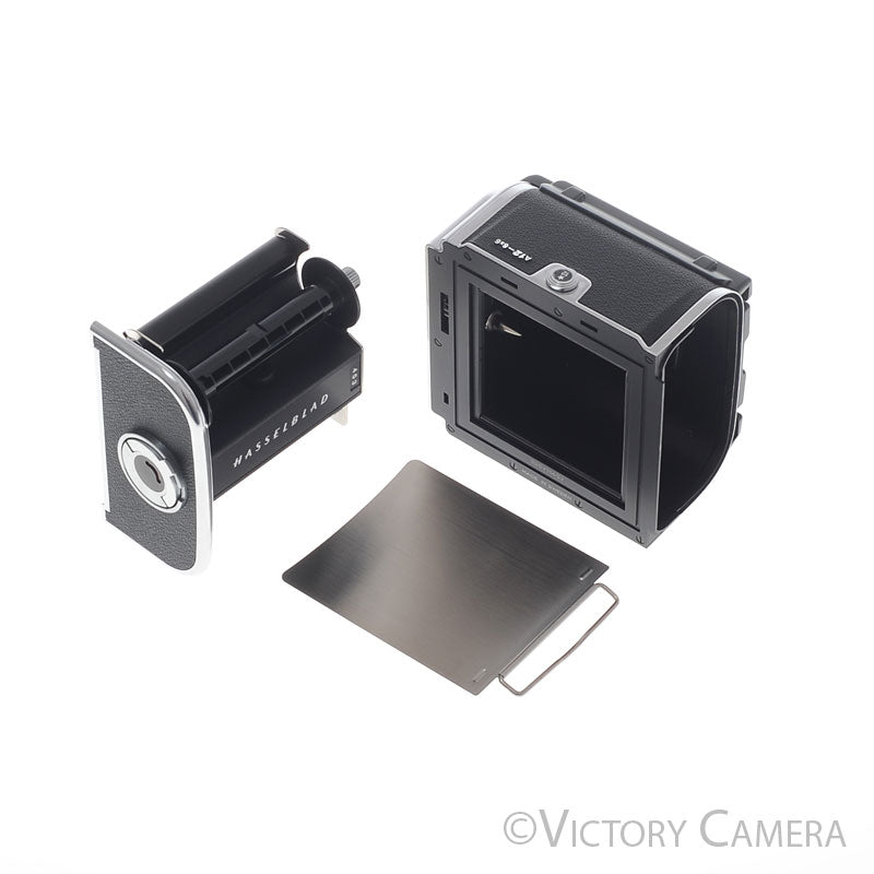 Hasselblad A12 "Star" Camera Chrome Film Back -Matching Serials- [EXC+] - Victory Camera