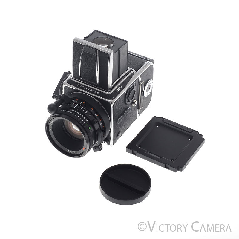 Hasselblad 503CW "Star" ISO 3200 Camera w/ 80mm f2.8 CF T* Lens A12 Back [MINT-] image 7