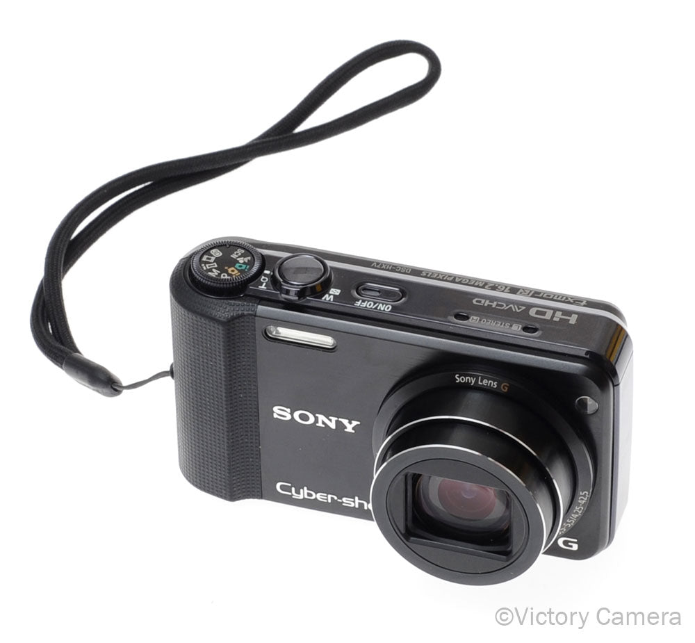 Sony CyberShot DSC-HX7V 16MP Digital Point & Shoot Camera (Black) [EXC+] - Victory Camera