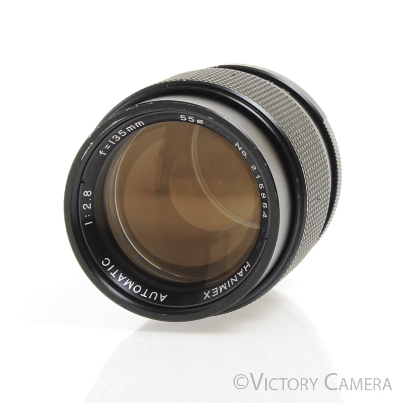Hanimex 135mm f2.8 Telephoto Prime Lens for Pentax M42 [EXC] - Victory Camera