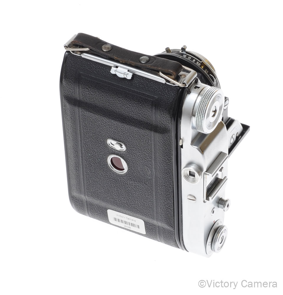 Hapo 66E 6x6 Medium Format Rangefinder Folding Camera w/ 75mm f3.5 Lens [EXC-] image 4