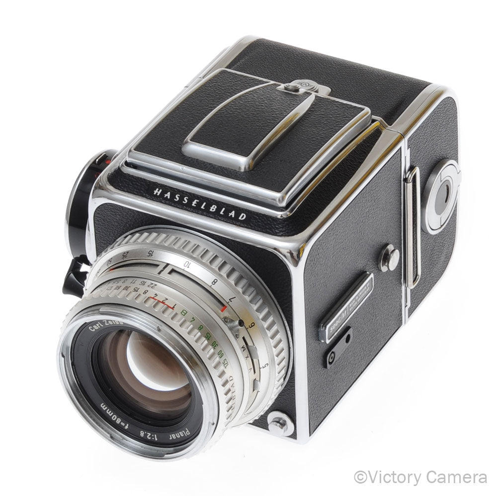 Hasselblad 500c/m Chrome Medium Format Camera w/ 80mm T* Lens A12 [EXC] image 2