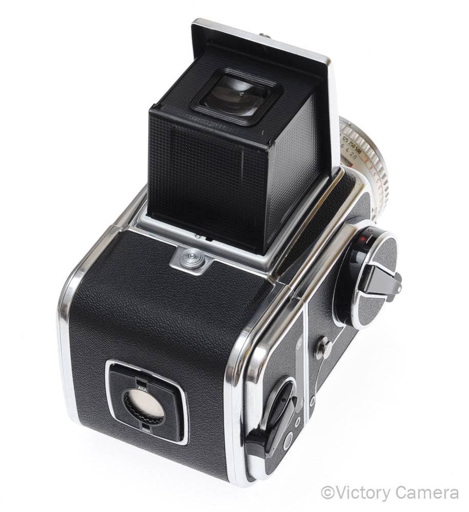 Hasselblad 500c/m Chrome Medium Format Camera w/ 80mm T* Lens A12 [EXC] image 4