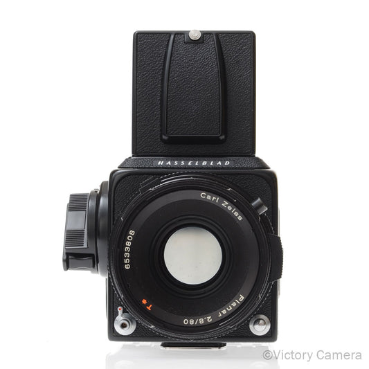 Hasselblad 500c/m Black Medium Format Camera w/ 80mm CF T* Lens A [EXC+] - Victory Camera