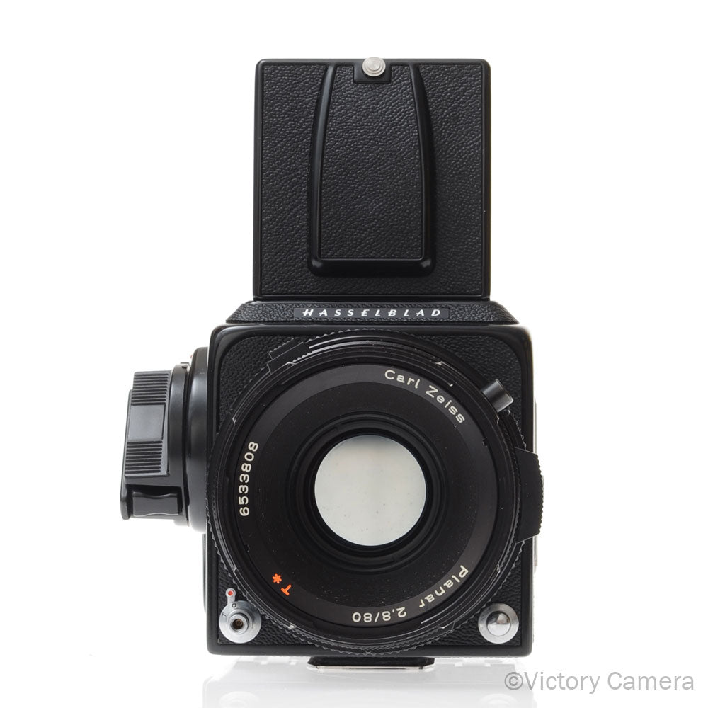 Hasselblad 500c/m Black Medium Format Camera w/ 80mm CF T* Lens A [EXC+] - Victory Camera