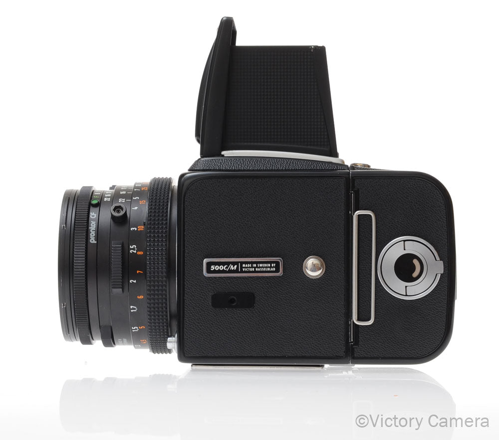 Hasselblad 500c/m Black Medium Format Camera w/ 80mm CF T* Lens A [EXC+] - Victory Camera