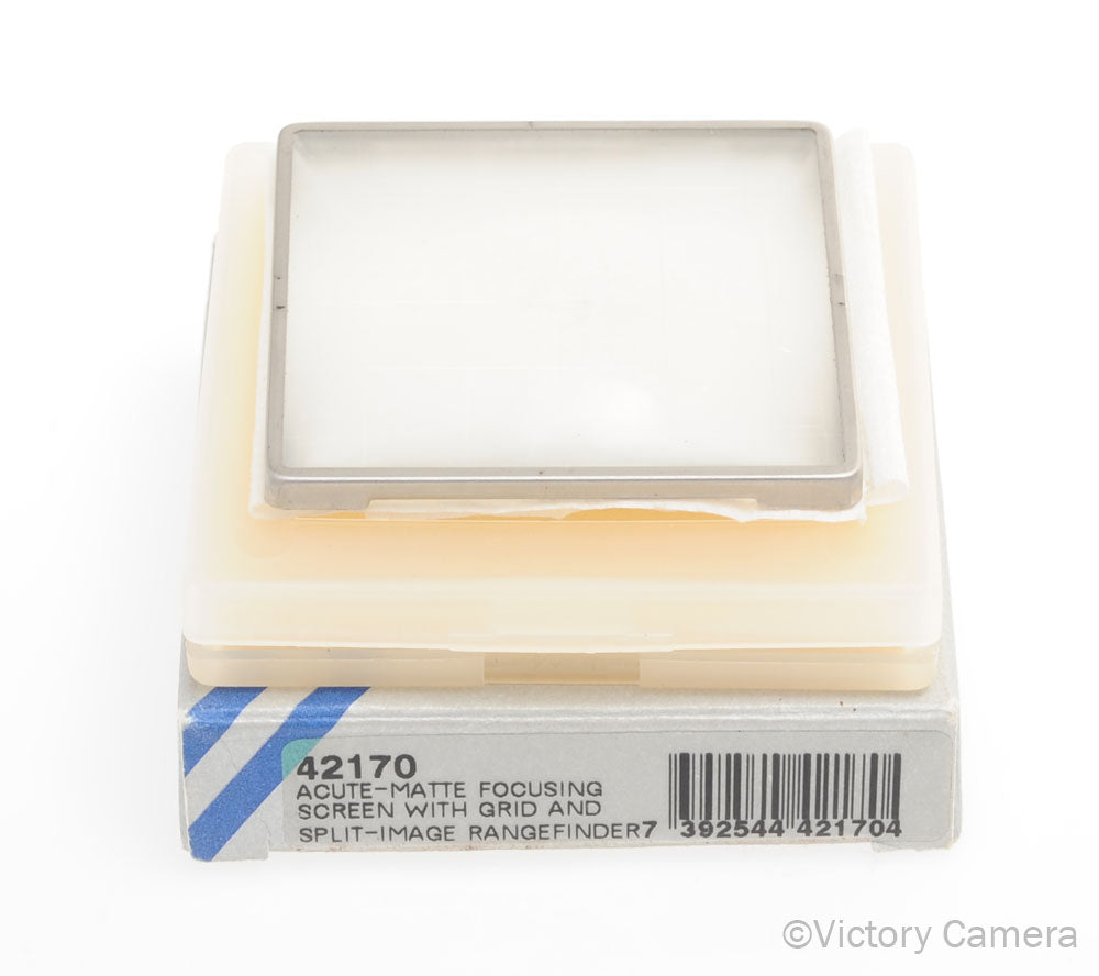 Hasselblad Acute Matte Split Prism Grid Focusing Screen 42170 [EXC+] - Victory Camera