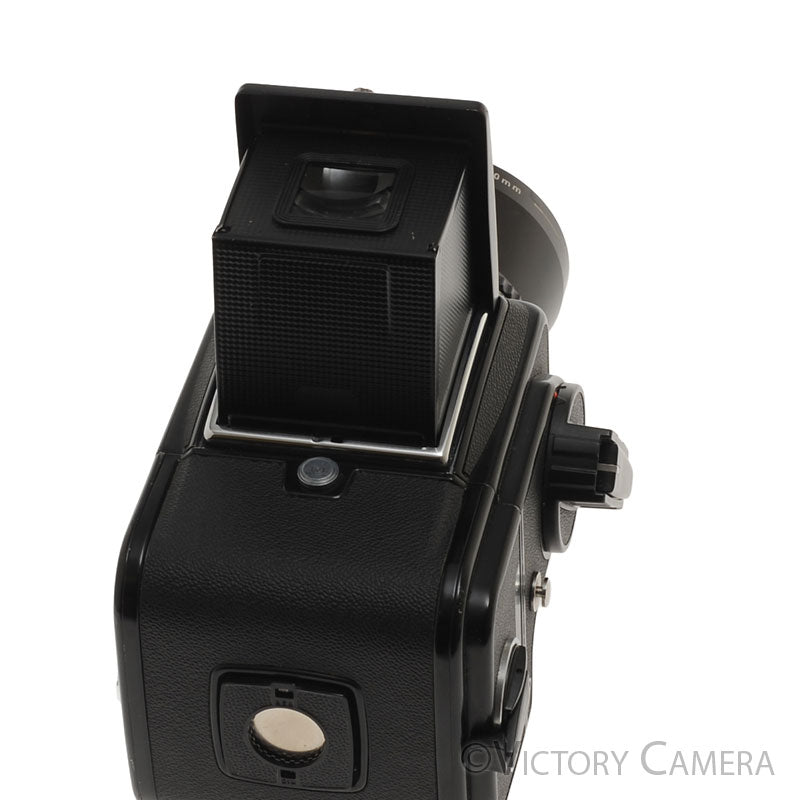 Hasselblad 500c/m 500cm Black Camera 60mm T* F3.5  Lens A12 WLF [EXC+] - Victory Camera