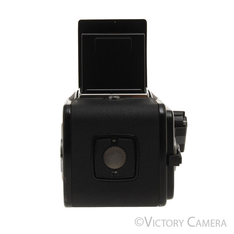Hasselblad 500c/m 500cm Black Camera 60mm T* F3.5  Lens A12 WLF [EXC+] - Victory Camera