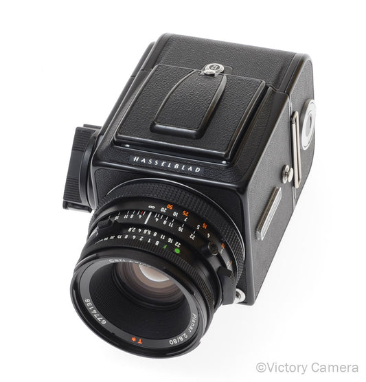 Hasselblad 500c/m Black Medium Format Camera w/ 80mm CF T* Lens A12 [EXC] - Victory Camera