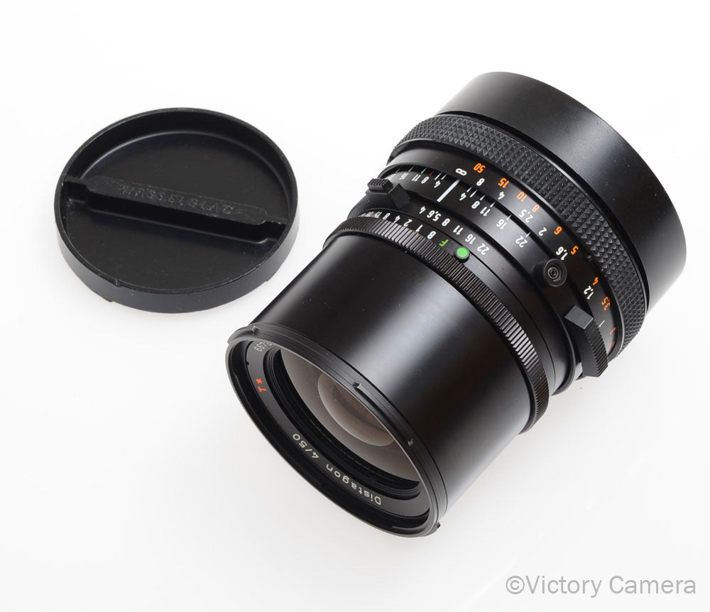 Hasselblad 50mm f4.0 CF Distagon Black T* Wide Lens [EXC] - Victory Camera