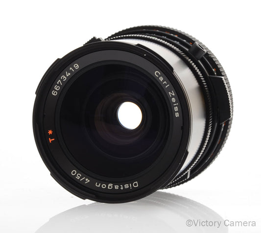 Hasselblad 50mm f4.0 CF Distagon Black T* Wide Lens [EXC] - Victory Camera