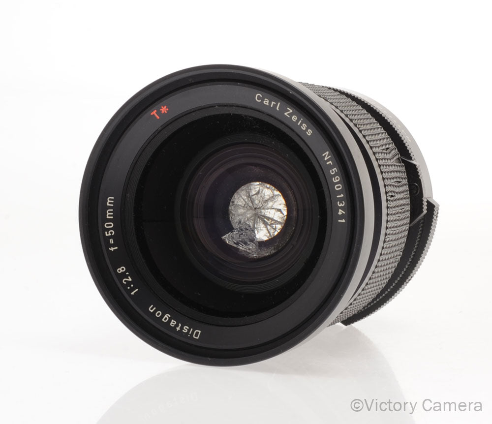 Hasselblad Distagon 50mm F2.8 F Lens -Inner Element Shattered- [AS-IS] - Victory Camera