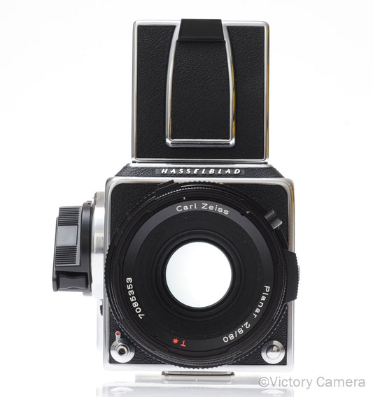 Hasselblad 500c/m Chrome Medium Format Camera w/ 80mm CF T* Lens A12 [EXC+] image 1
