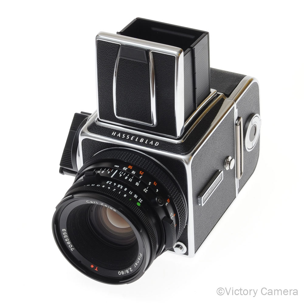 Hasselblad 500c/m Chrome Medium Format Camera w/ 80mm CF T* Lens A12 [EXC+] image 2