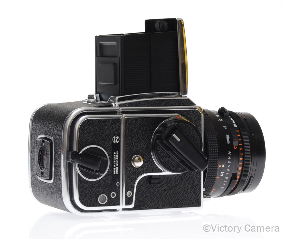 Hasselblad 500c/m Chrome Medium Format Camera w/ 80mm CF T* Lens A12 [EXC+] image 4