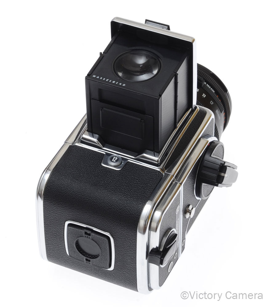 Hasselblad 500c/m Chrome Medium Format Camera w/ 80mm CF T* Lens A12 [EXC+] image 5