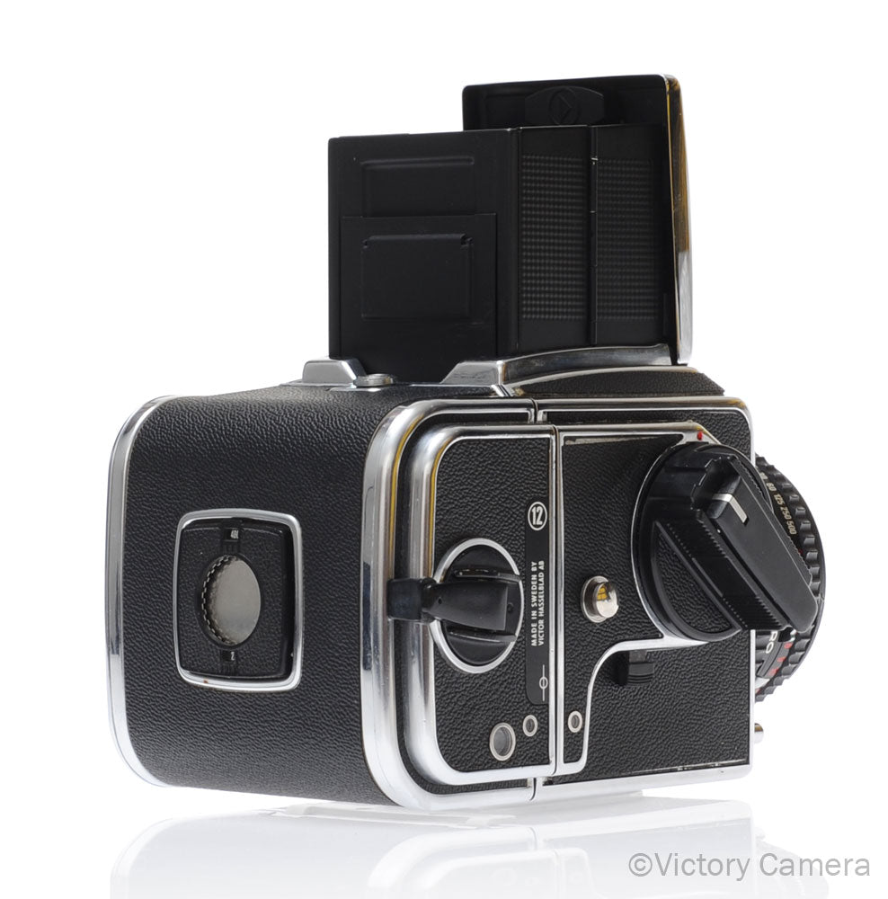 Hasselblad 500c/m Chrome Medium Format Camera w/ 80mm T* Lens A12 [EXC] - Victory Camera