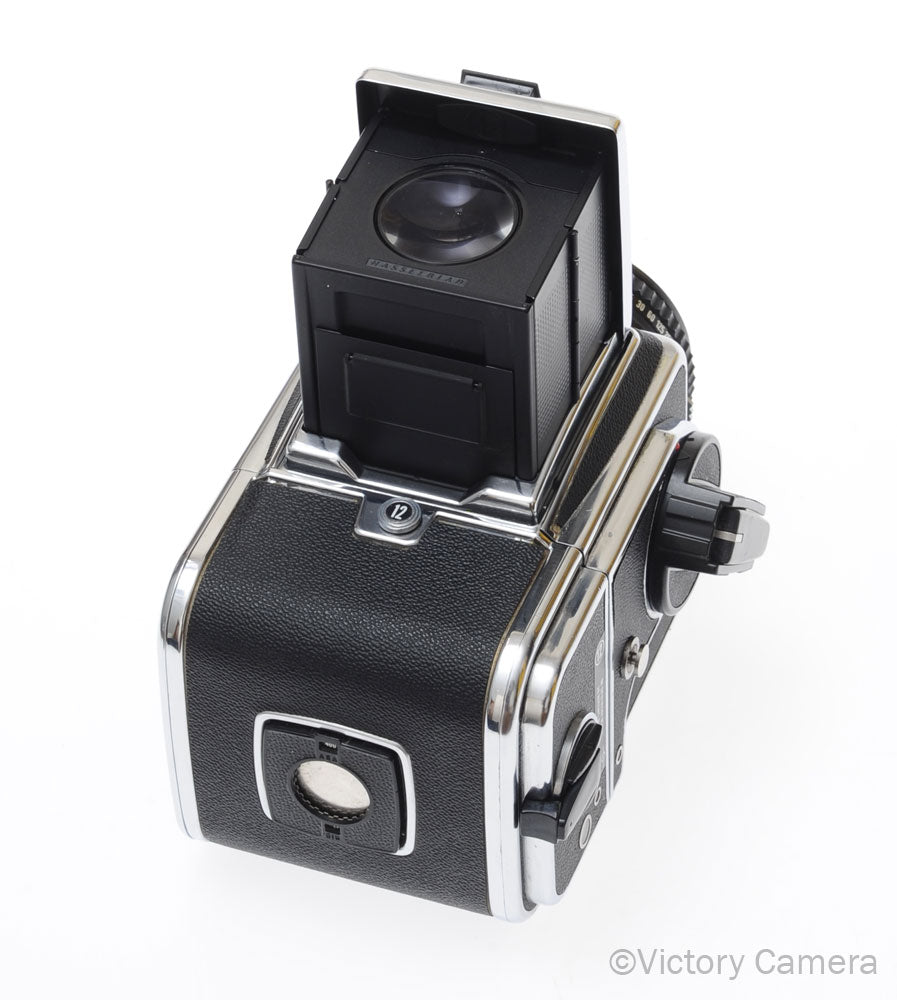 Hasselblad 500c/m Chrome Medium Format Camera w/ 80mm T* Lens A12 [EXC] - Victory Camera