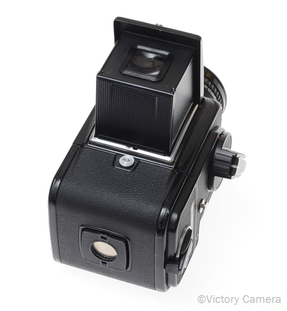 Hasselblad 500c/m Black Medium Format Camera w/ 80mm T* Lens A12 [EXC+] image 4