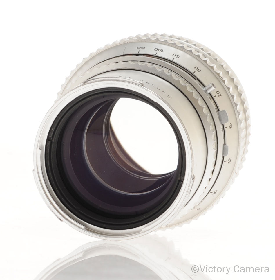 Hasselblad 150mm f4 Sonnar Chrome Telephoto Portrait Prime Lens [EXC] - Victory Camera