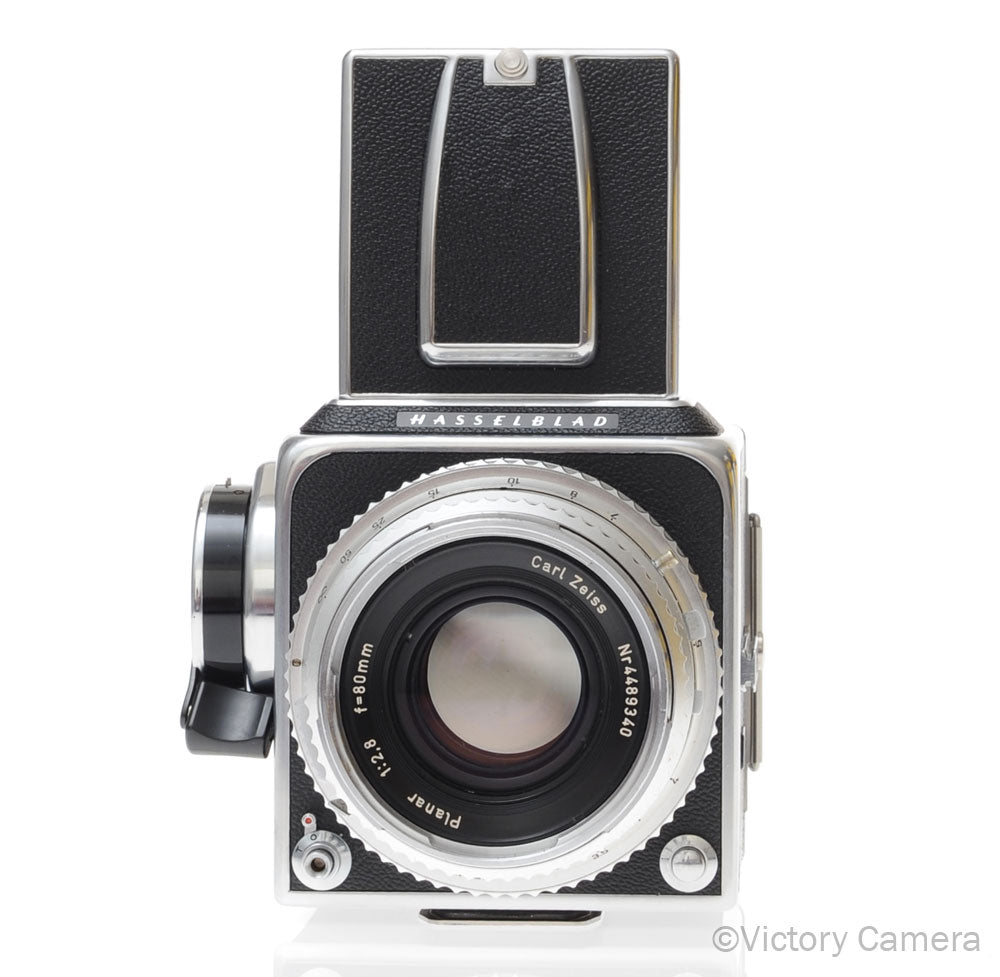 Hasselblad 500c/m Chrome Medium Format Camera w/ 80mm f2.8 Lens A12 [EXC+] image 1