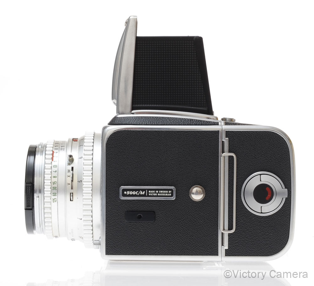 Hasselblad 500c/m Chrome Medium Format Camera w/ 80mm f2.8 Lens A12 [EXC+] image 3