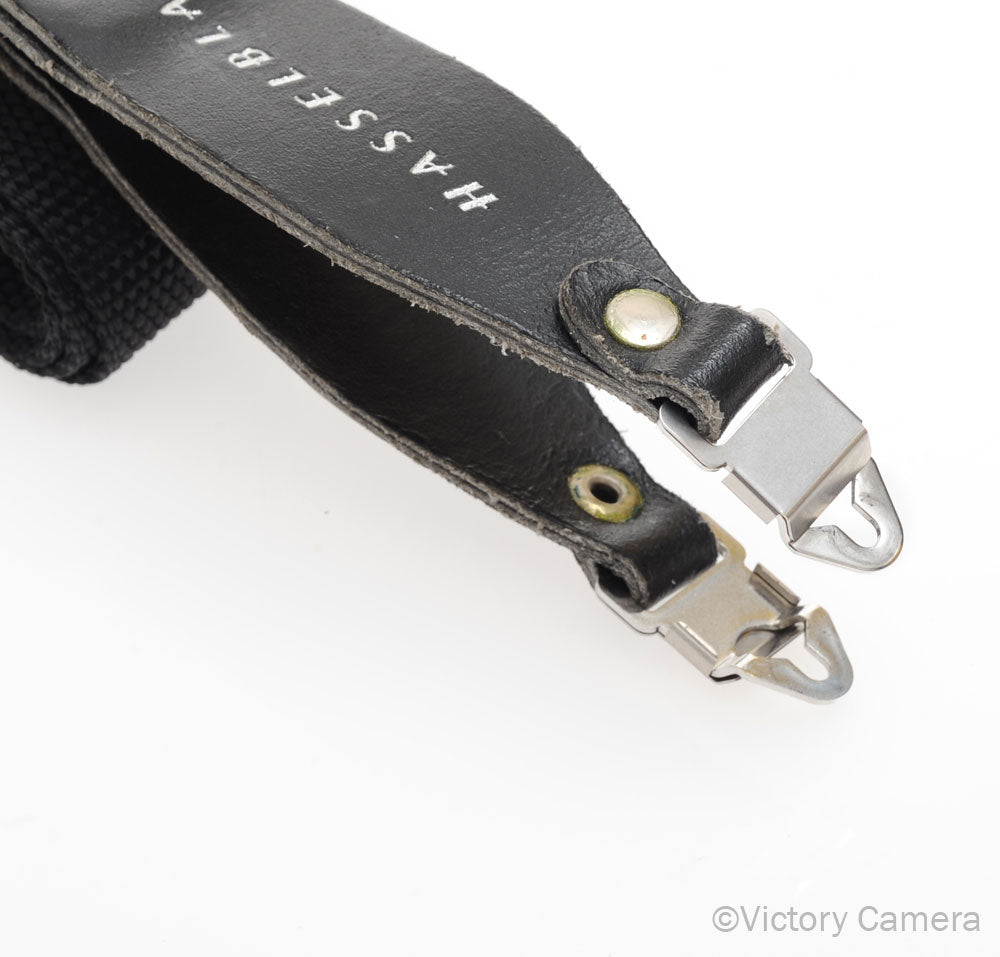 Hasselblad Wide Neck Strap w/ Leather Ends + QR Lugs [EXC-] - Victory Camera