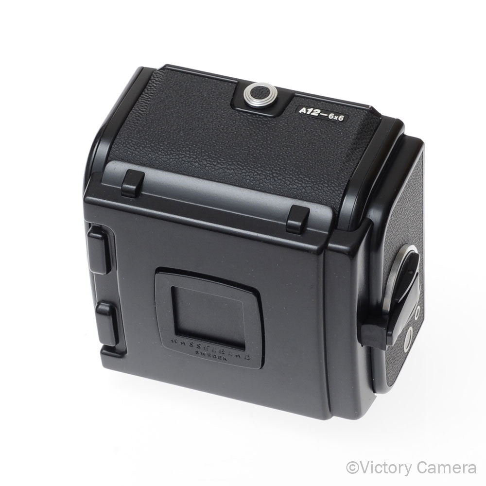 Hasselblad A12 Camera Black Film Back -Matching Serials- [EXC+] - Victory Camera