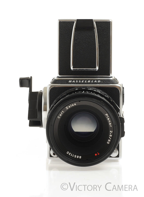 Hasselblad 503CX Chrome Camera w/ 80mm f2.8 CB T* Lens A12 Back [EXC+] - Victory Camera