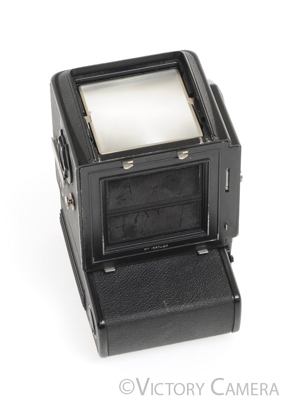 Hasselblad 500ELX 500 ELX Black 6x6 Medium Format Camera Body w/ Bat Converter - Victory Camera