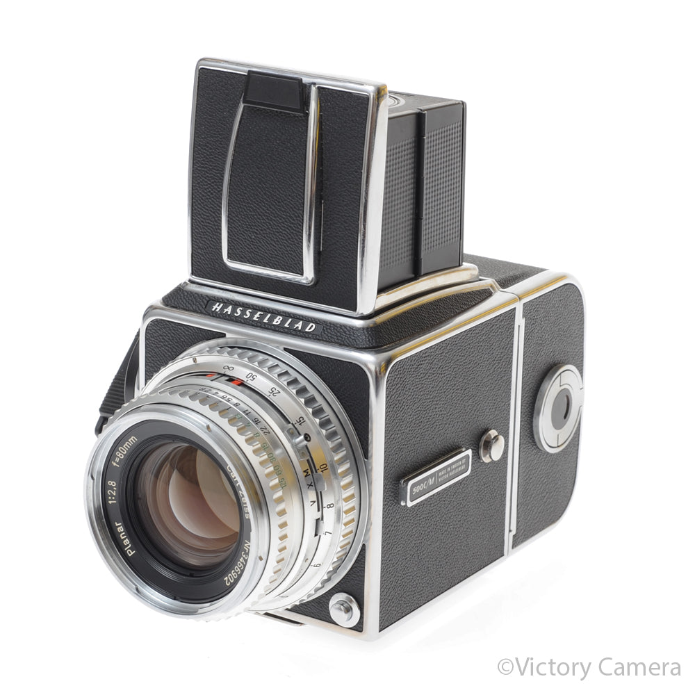 Hasselblad 500c/m Chrome Medium Format Camera w/ 80mm f2.8 Lens A [EXC+] - Victory Camera