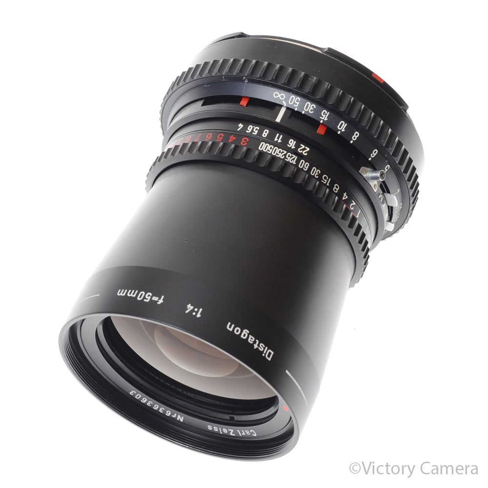 Hasselblad 50mm F4.0 Distagon Black C T* Wide Lens [EXC+] image 1