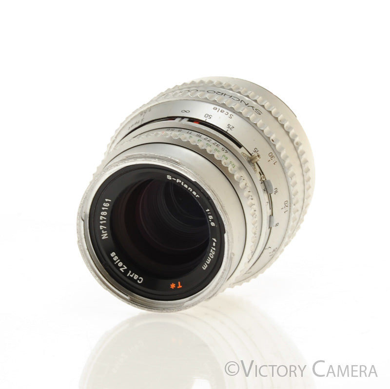 Hasselblad Zeiss 120mm f5.6 S-Planar Chrome 1:5.5 Macro Lens [EXC-] - Victory Camera