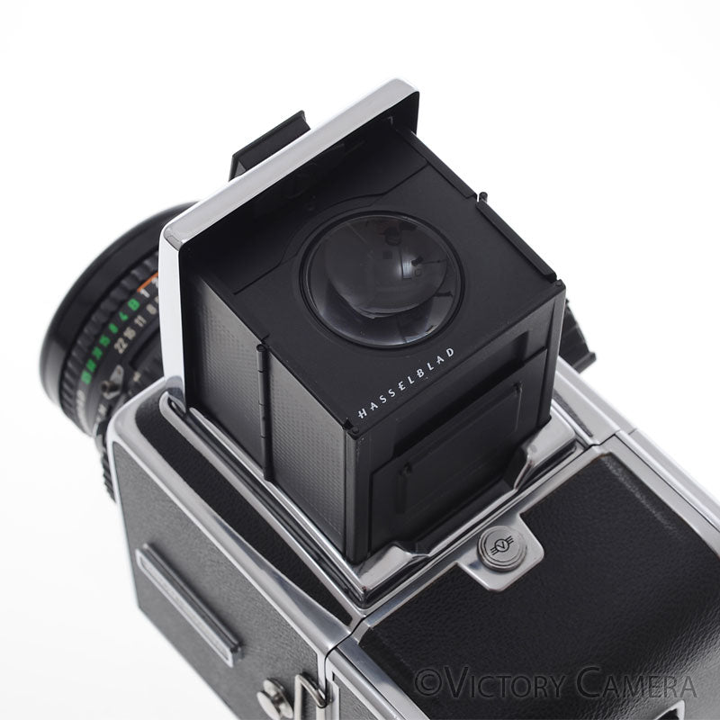 Hasselblad 500c/m Chrome Medium Format Camera w/ 80mm T* Lens A12 [EXC] - Victory Camera