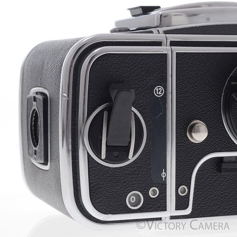 Hasselblad 500c/m Chrome Medium Format Camera w/ 80mm T* Lens A12 [EXC] - Victory Camera