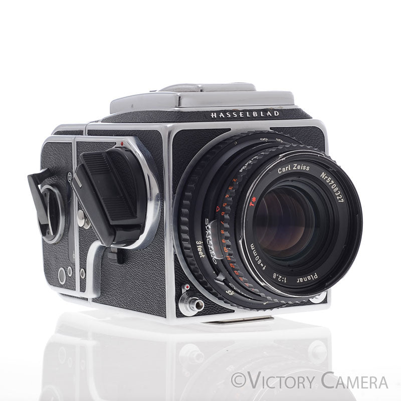 Hasselblad 500c/m Chrome Medium Format Camera w/ 80mm T* Lens A12 [EXC] - Victory Camera