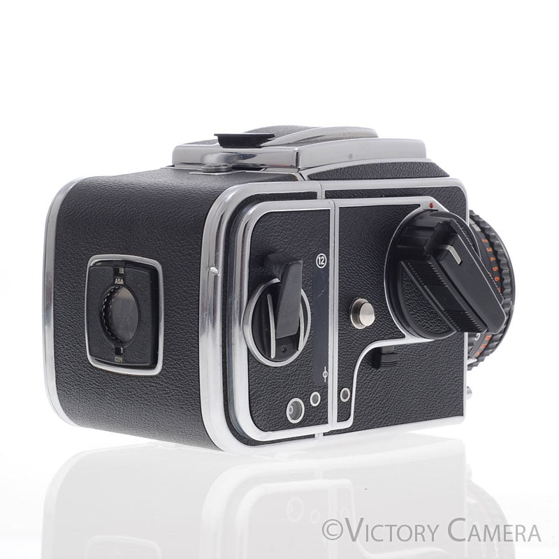 Hasselblad 500c/m Chrome Medium Format Camera w/ 80mm T* Lens A12 [EXC] - Victory Camera