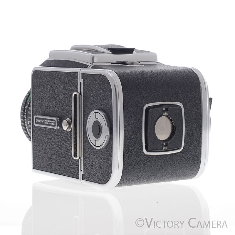 Hasselblad 500c/m Chrome Medium Format Camera w/ 80mm T* Lens A12 [EXC] - Victory Camera