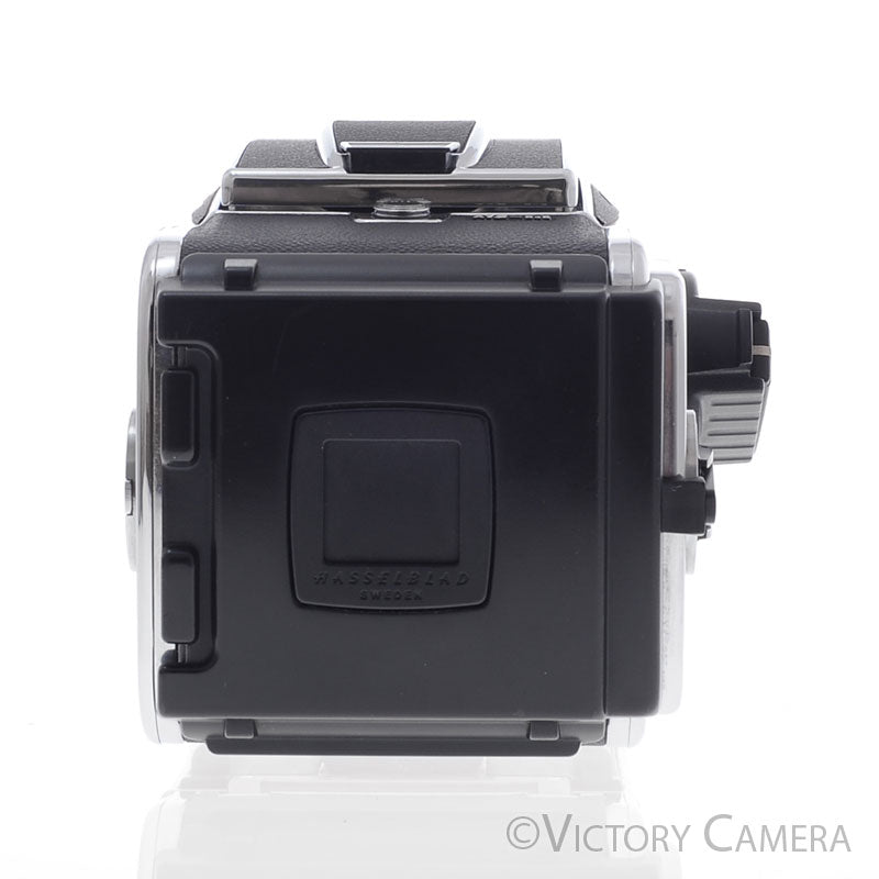 Hasselblad 501cm Chrome Camera w/ 80mm f2.8 CB T* Lens A12 Back WLF [EXC+]
