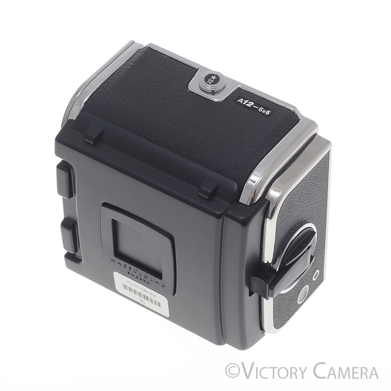 Hasselblad A12 "Star" Camera Chrome Film Back -Matching Serials- [EXC+] image 2