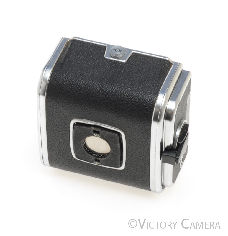 Hasselblad A24 220 6x6 Chrome Film Back -New Seals- - Victory Camera
