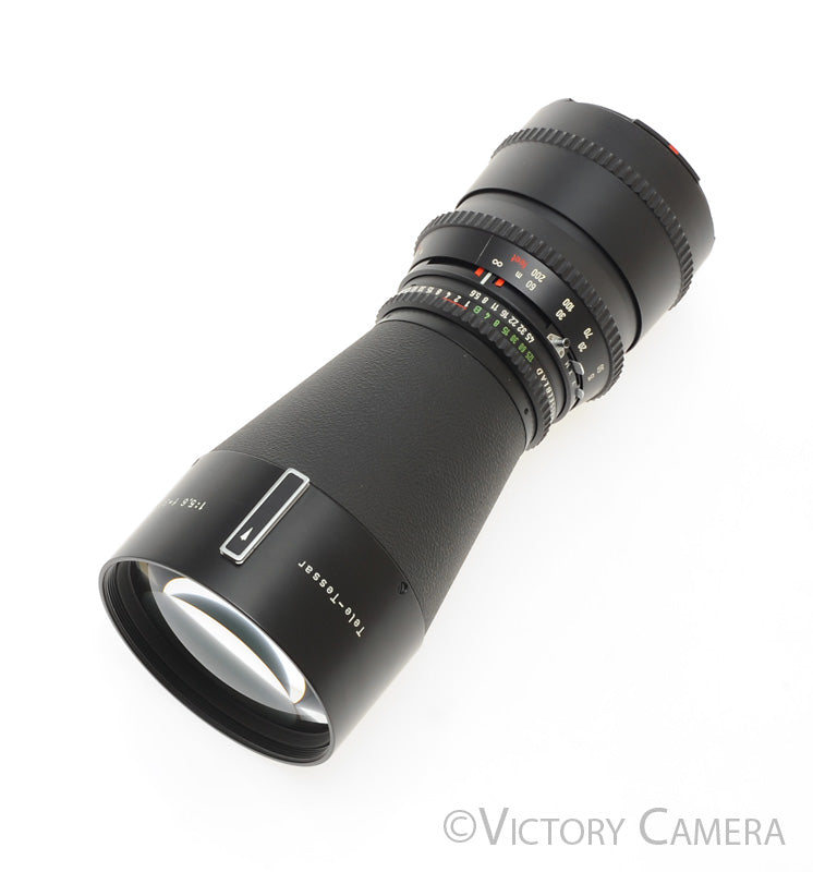 Hasselblad Zeiss 350mm f5.6 T* Tele-Tessar Telephoto Lens w/ Shade [EXC+] - Victory Camera