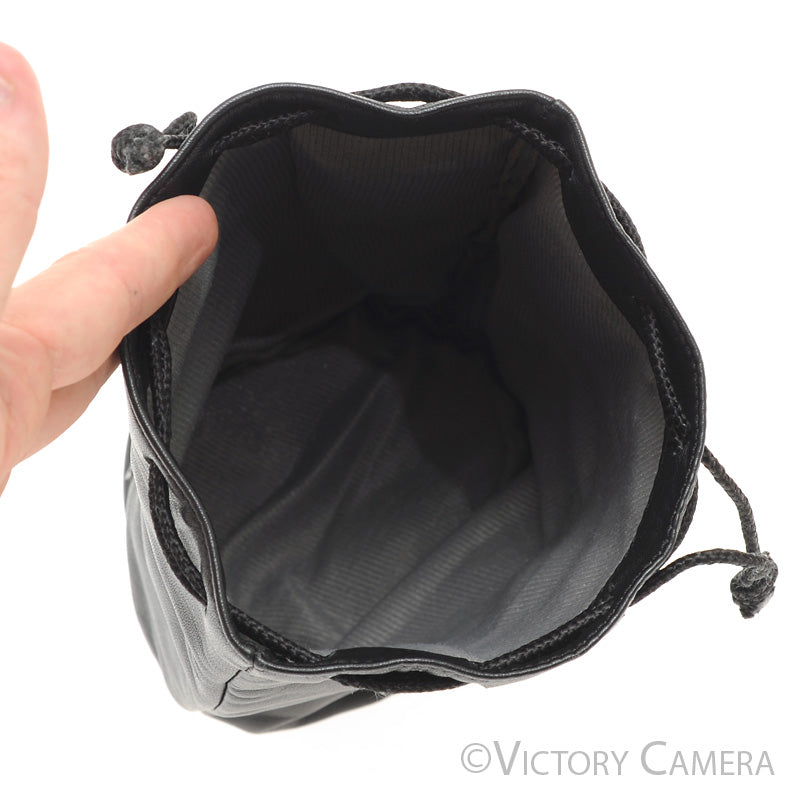 Hasselblad Genuine Leather Black Soft Leather Lens Case ~ 8" Long [EXC] - Victory Camera