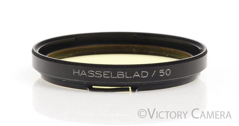 Hasselblad Genuine Bay 50 1.5X Yellow -0.5 Filter -Clean Glass-