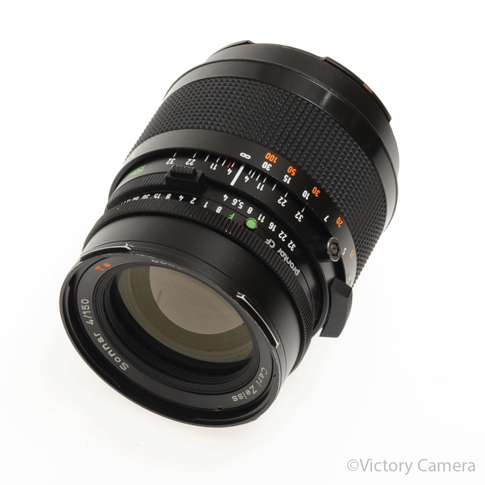 Hasselblad 150mm f4.0 Sonnar CF T* Black Portrait Lens [EXC] - Victory Camera
